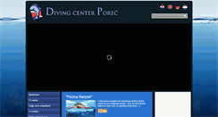 Desktop Screenshot of divingcenter-porec.com