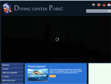 Tablet Screenshot of divingcenter-porec.com